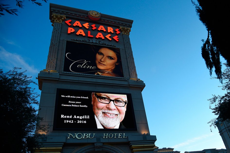 Céline Dion cancela conciertos en Las Vegas por la muerte de su esposo