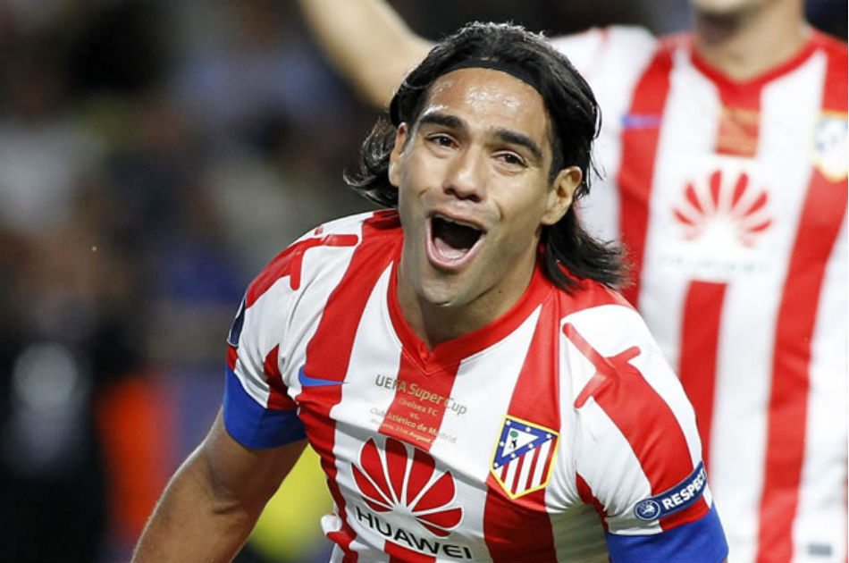 Atlético de Madrid se entrenó sin Falcao