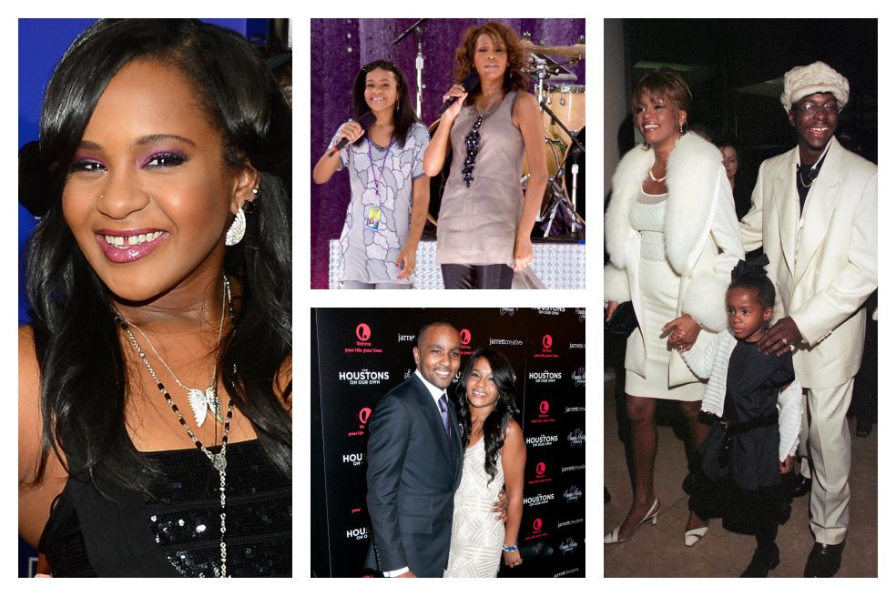 Whitney Houston y Bobbi Kristina, una tragedia similar