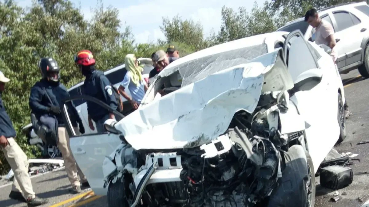 Murió bebé de siete meses en un accidente múltiple en la Troncal del Caribe
