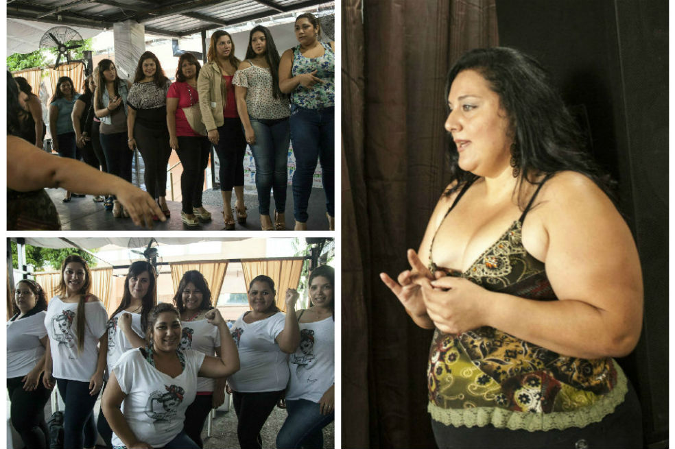 Jóvenes entre 70 y 130 kilos protagonizaron concurso ‘Miss Gordita 2015’