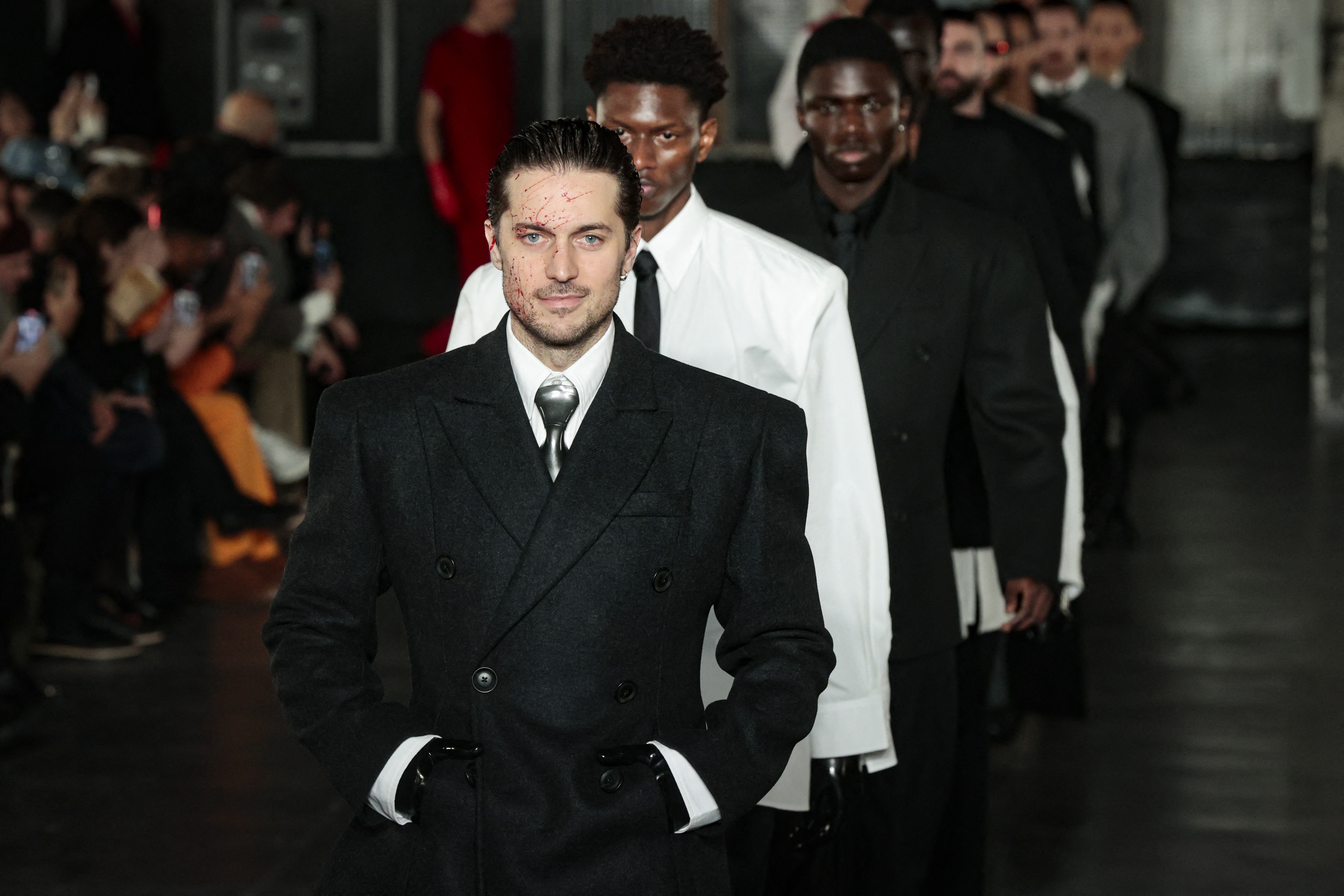 Desfile de Louis-Gabriel Nouchi (LGN) en el marco de la Semana de la Moda de Hombre Otoño-Invierno 2023-2024 en París.
