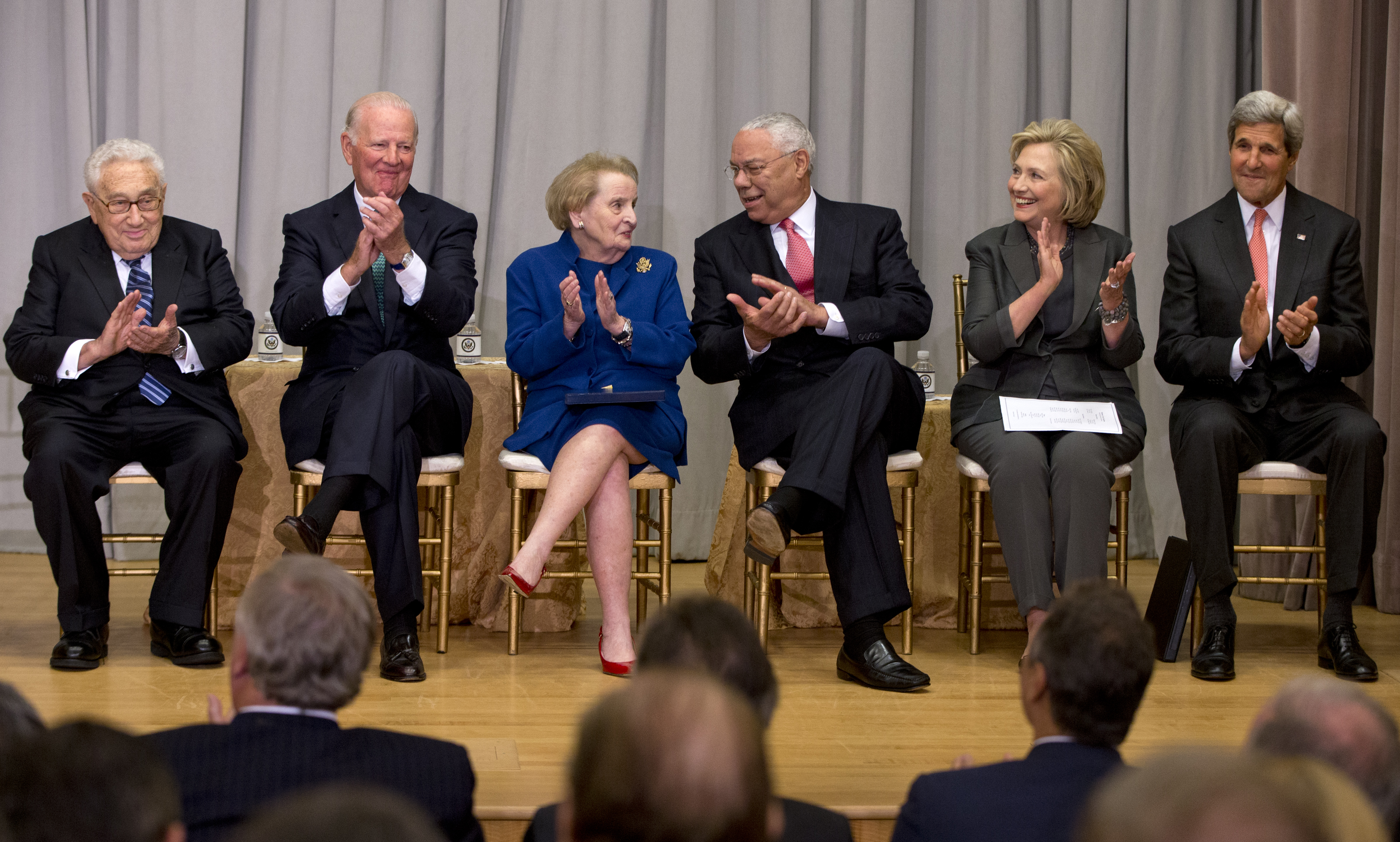 Henry Kissinger y personalidades del mundo