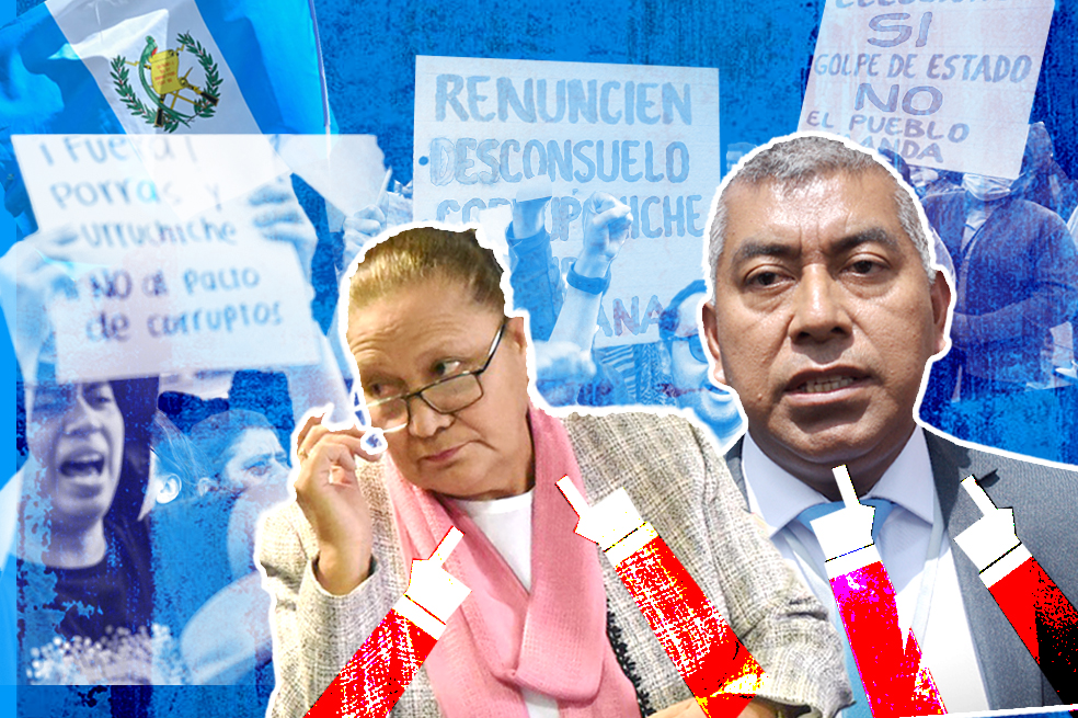 Porras y Curruchiche, la dupla desesperada por impedir que Arévalo sea presidente