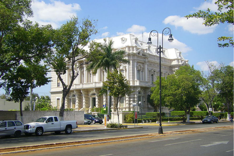 Así se ve el Museo de Antropología de Mérida.