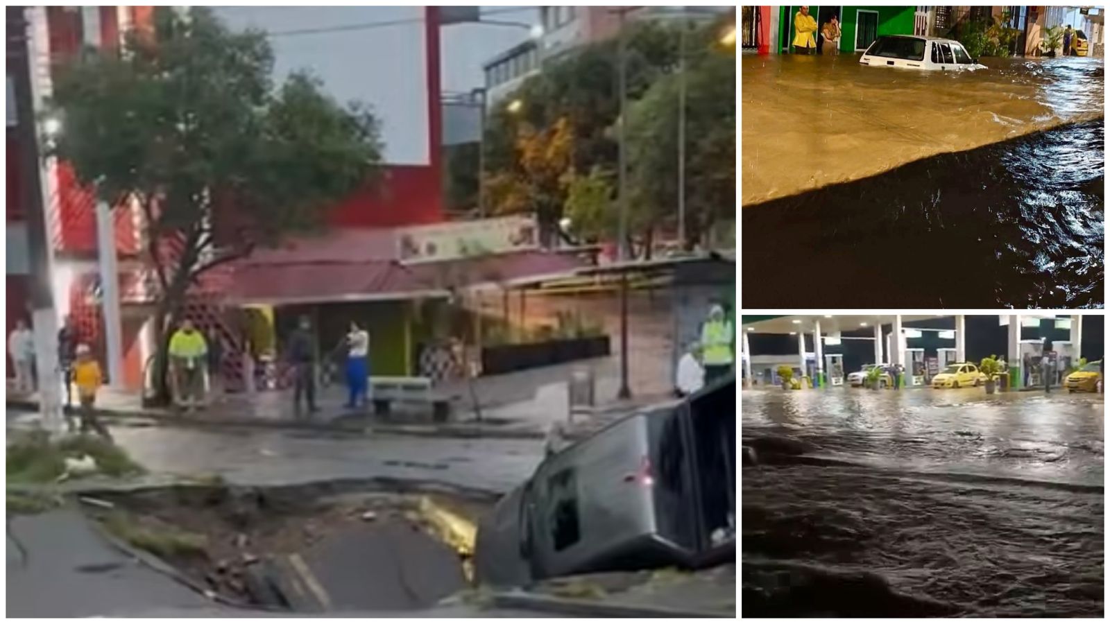 Fuertes lluvias causaron emergencias en Villavicencio: inundaciones y cierre vial