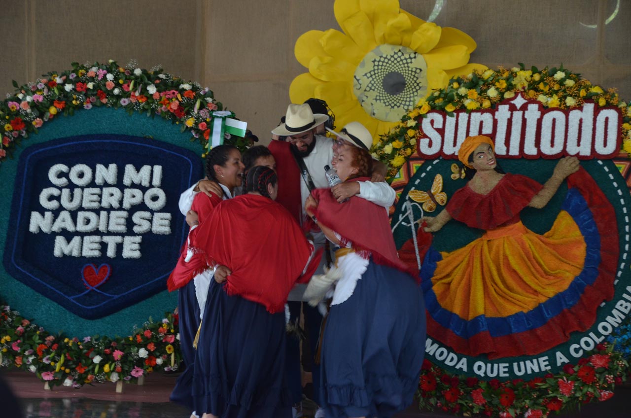 Ganadores desfile de Silleteros