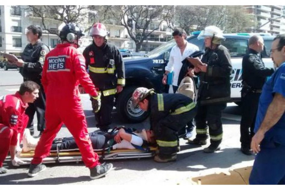 Iván Zamorano se accidentó en Buenos Aires