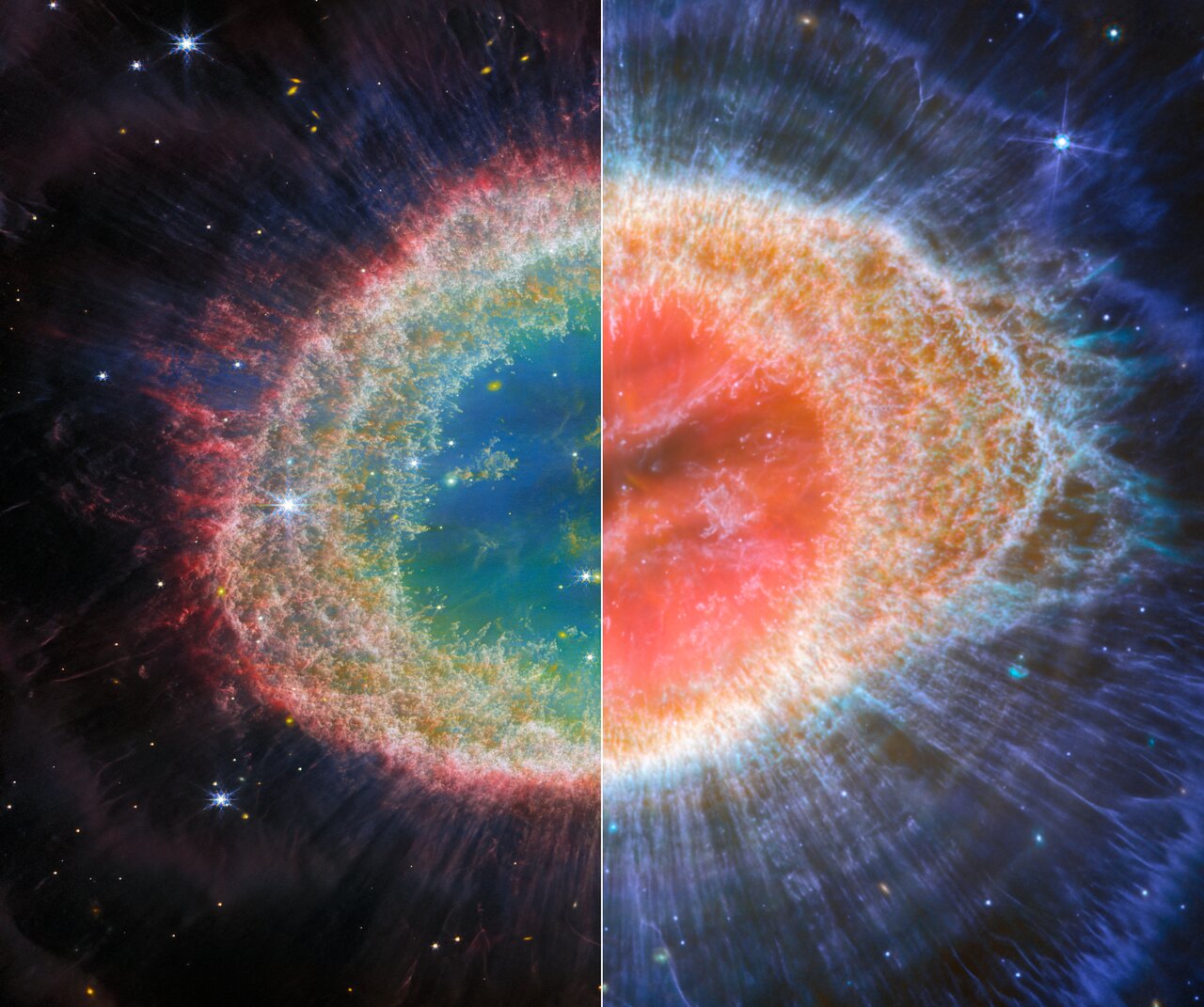 El James Webb capta la imagen más detallada de la increíble Nebulosa del Anillo