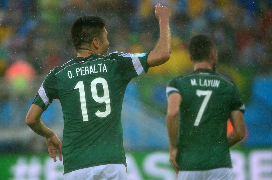 México debutó con victoria en Brasil 2014