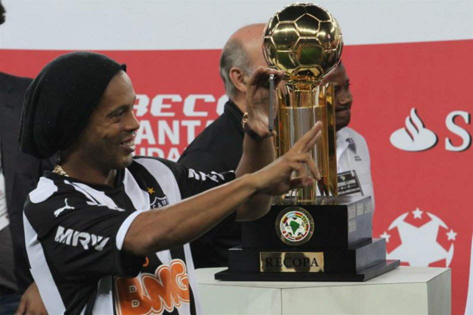 Ronaldinho se despide del Atlético Mineiro