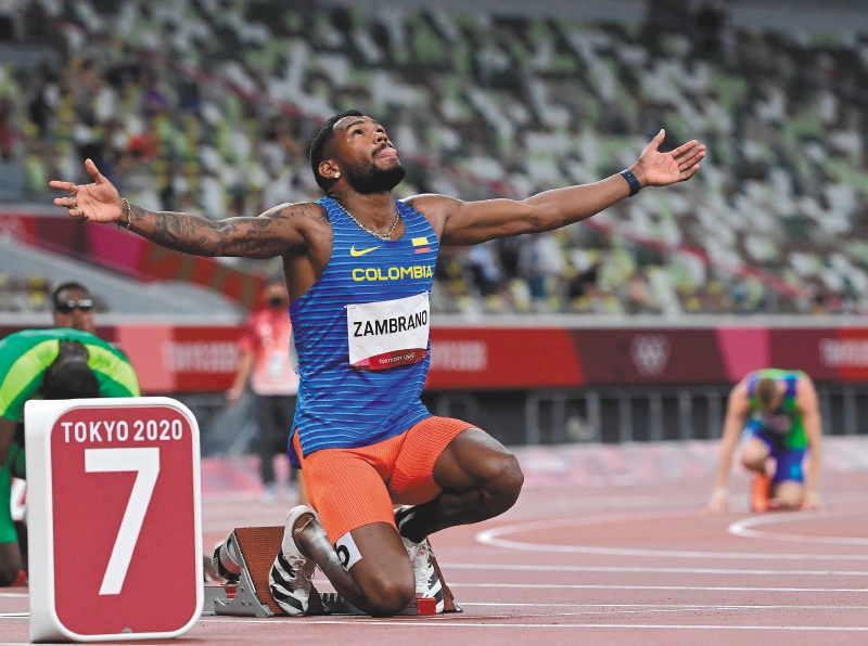 Anthony Zambrano, la principal carta del atletismo colombiano en los Panamericanos