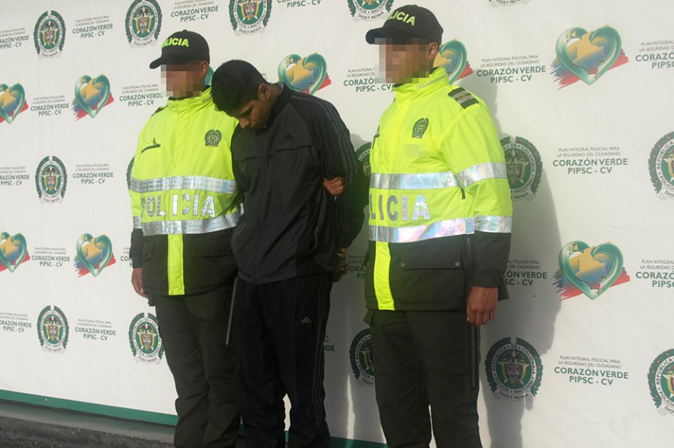 Capturan a presunto responsable de triple homicidio en Bogotá