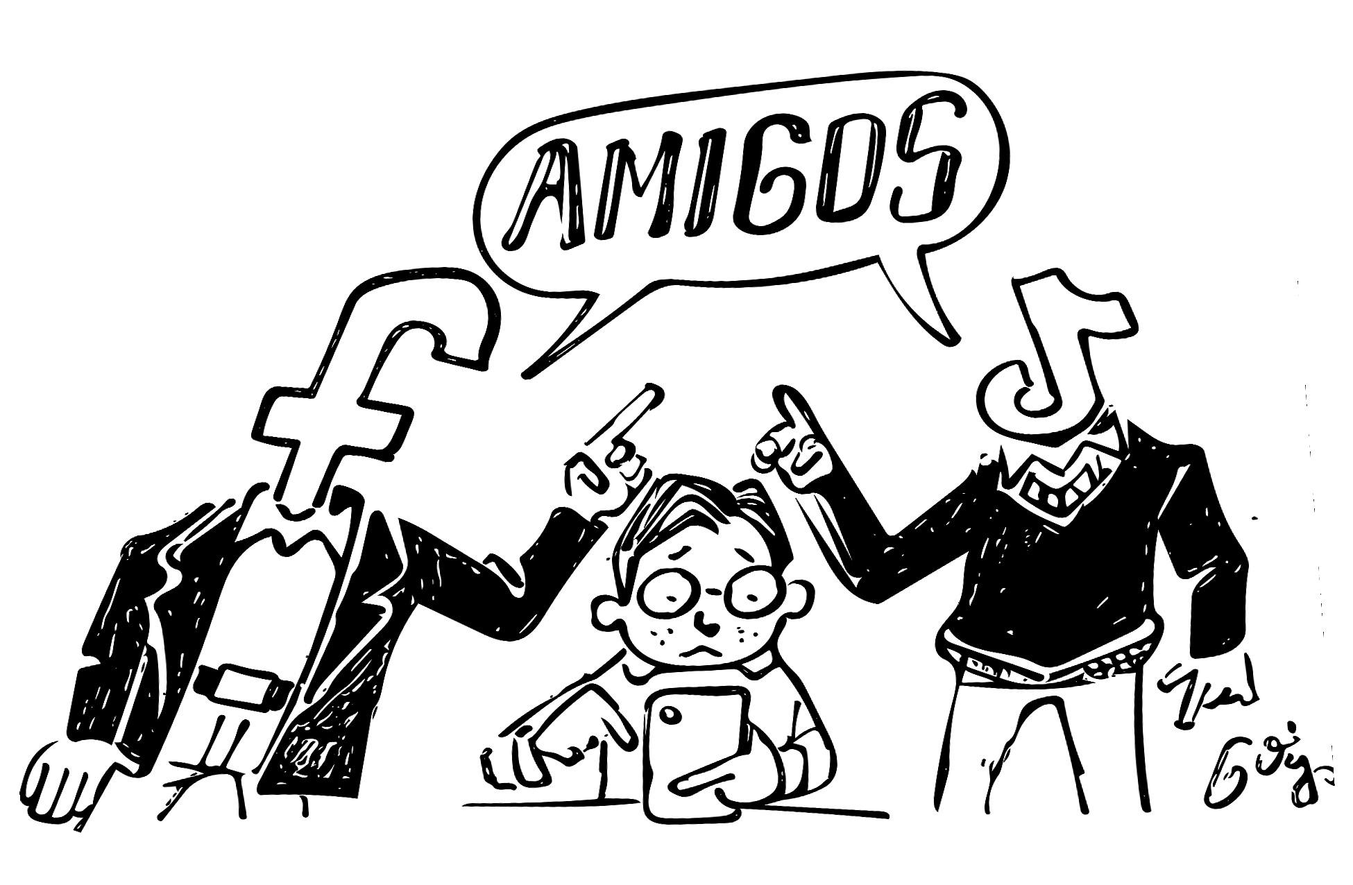 Peligro en las redes sociales