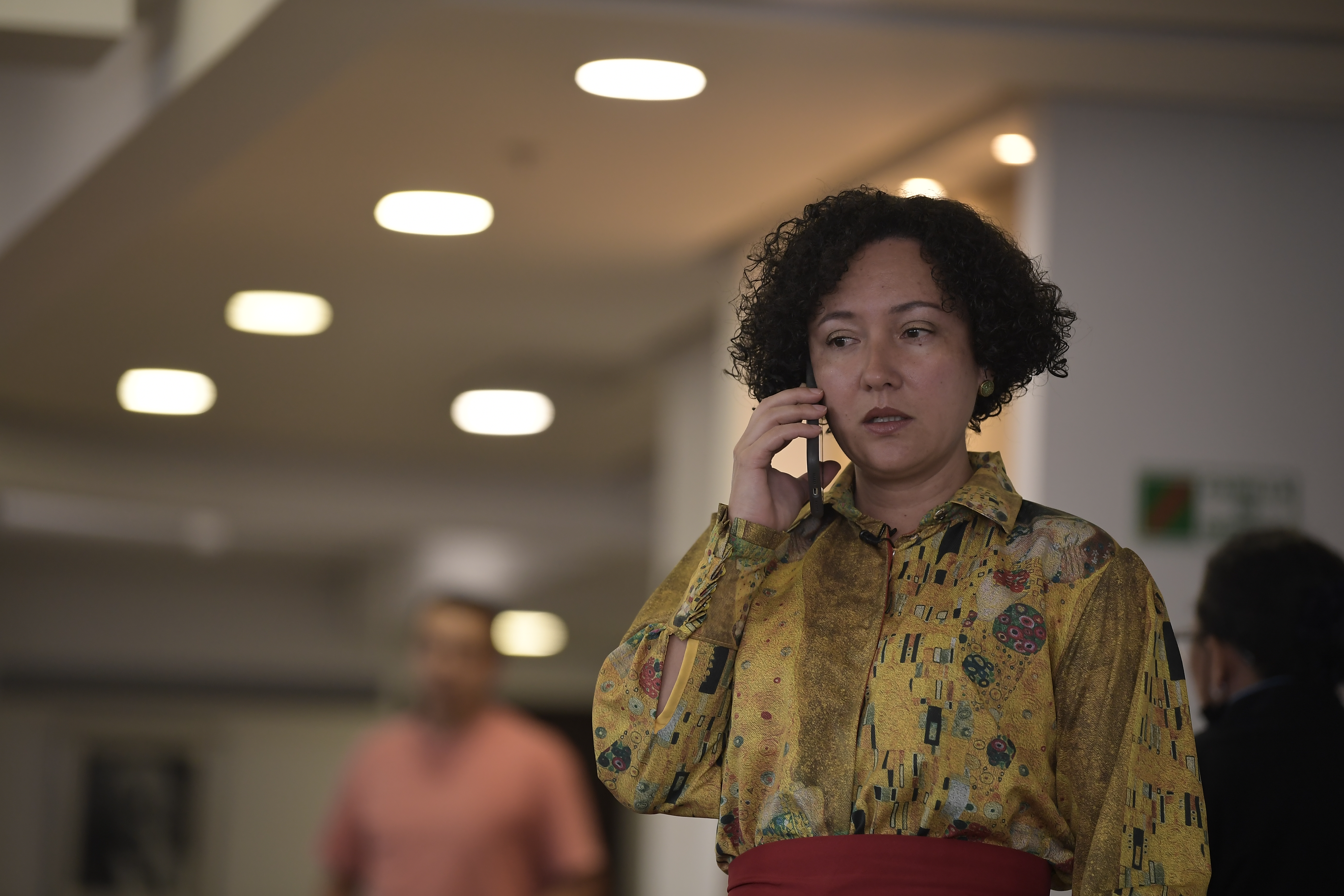 Senadora de la República y delegada del gobierno en diálogo con bandas urbanas en Medellín, en entrevista.