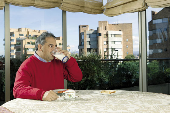 Carlos Enrique Cavelier, apasionado por la leche