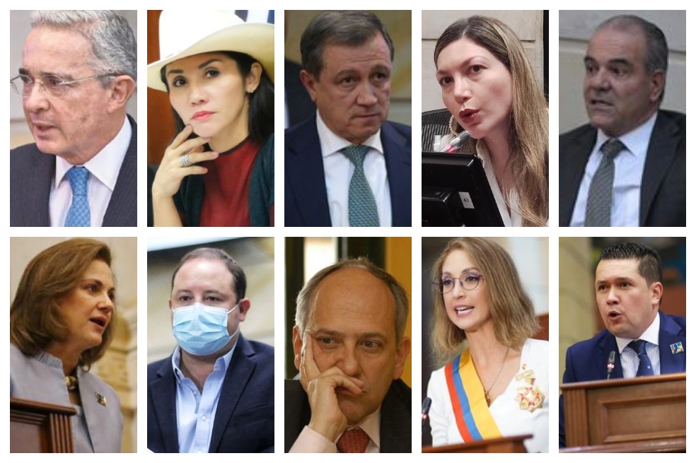 En riesgo 1,1 millones de votos: los congresistas uribistas que no estarán en 2022