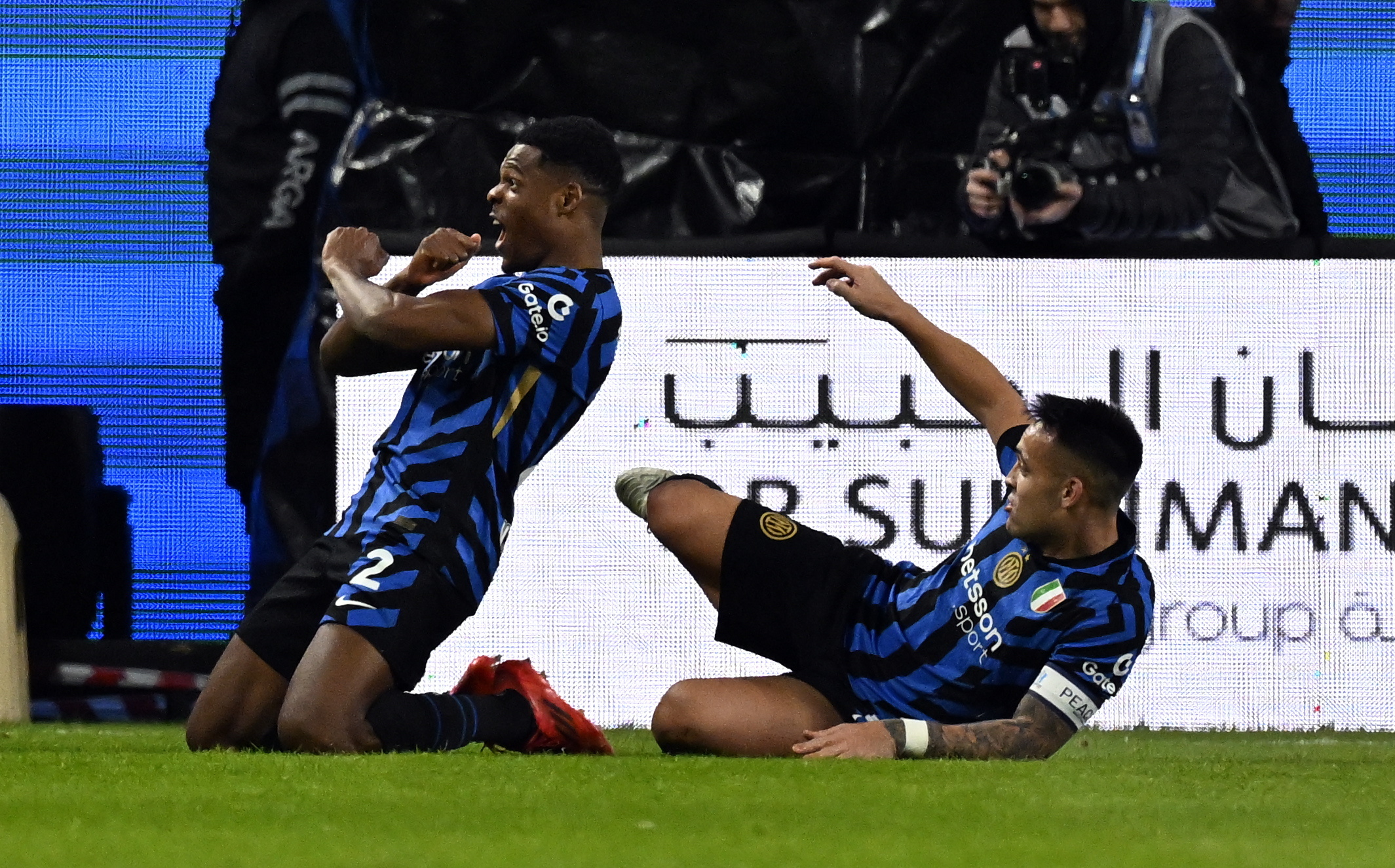 Inter de Milán, primer finalista de la final de la Supercopa de Italia