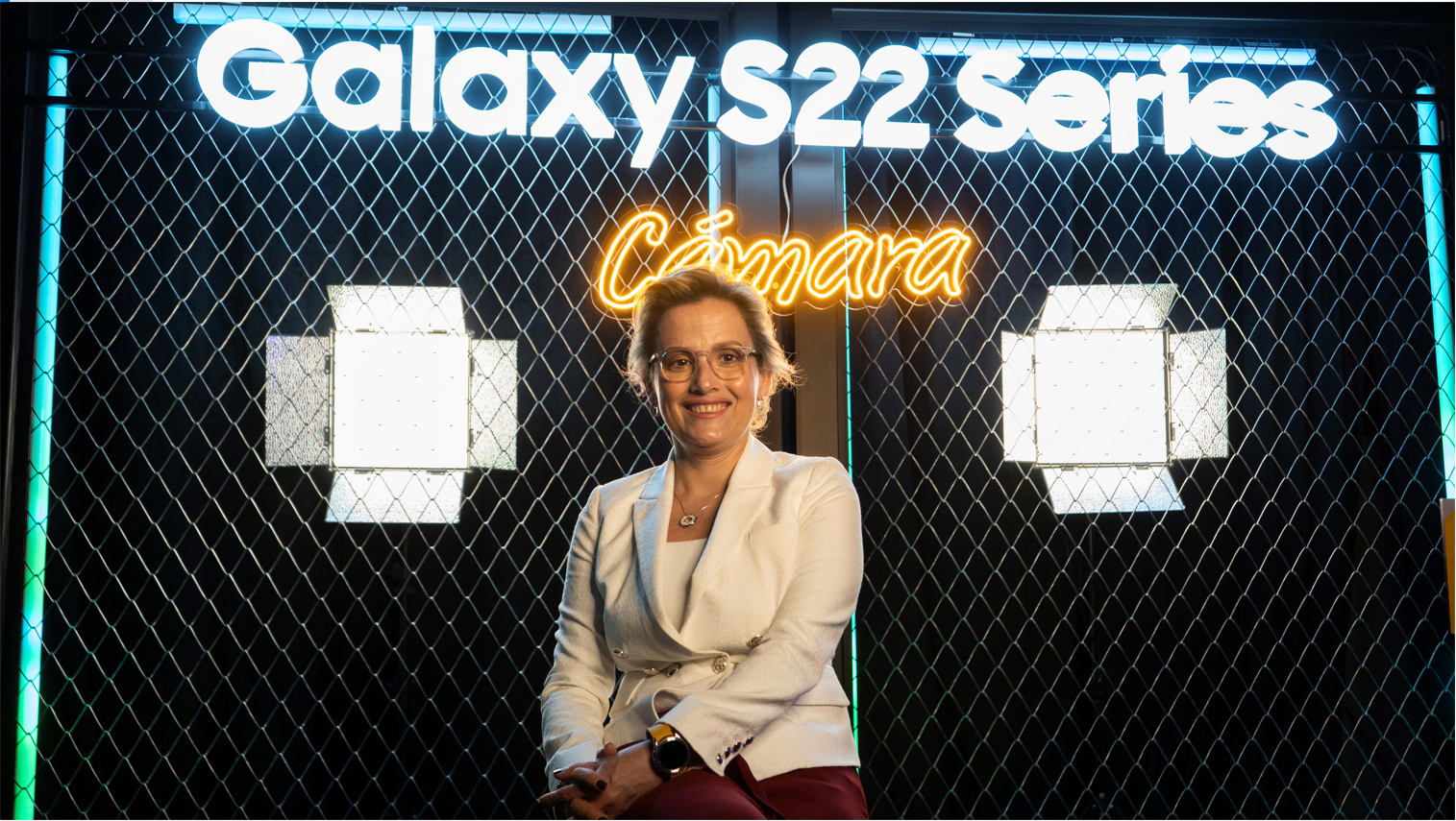 “La nueva Serie Galaxy S22 contiene componentes creados de plástico reciclado”
