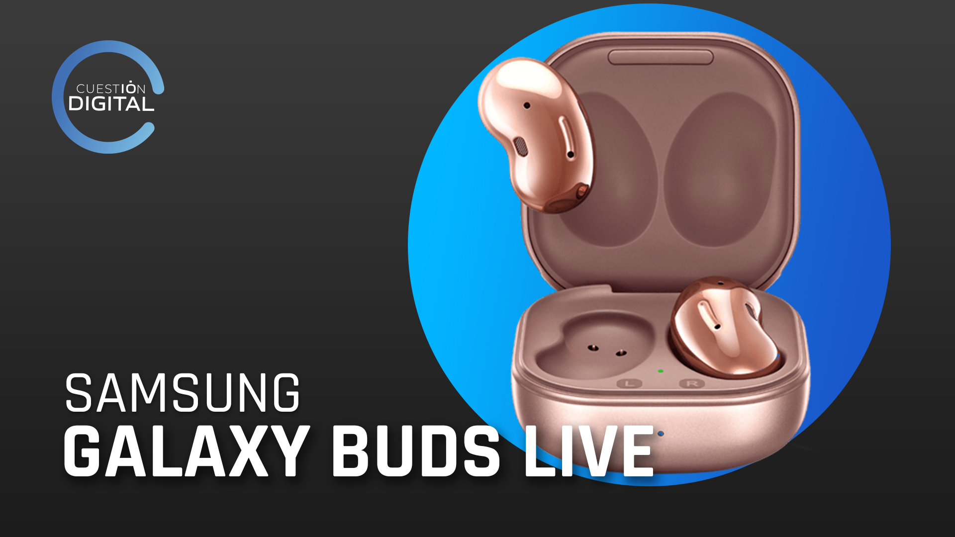 Galaxy Buds Live, los audífonos inalámbricos más pequeños de todo el mercado
