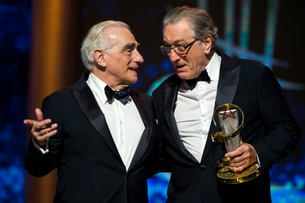 Martin Scorsese rinde homenaje a Robert De Niro en el festival de cine de Marrakech