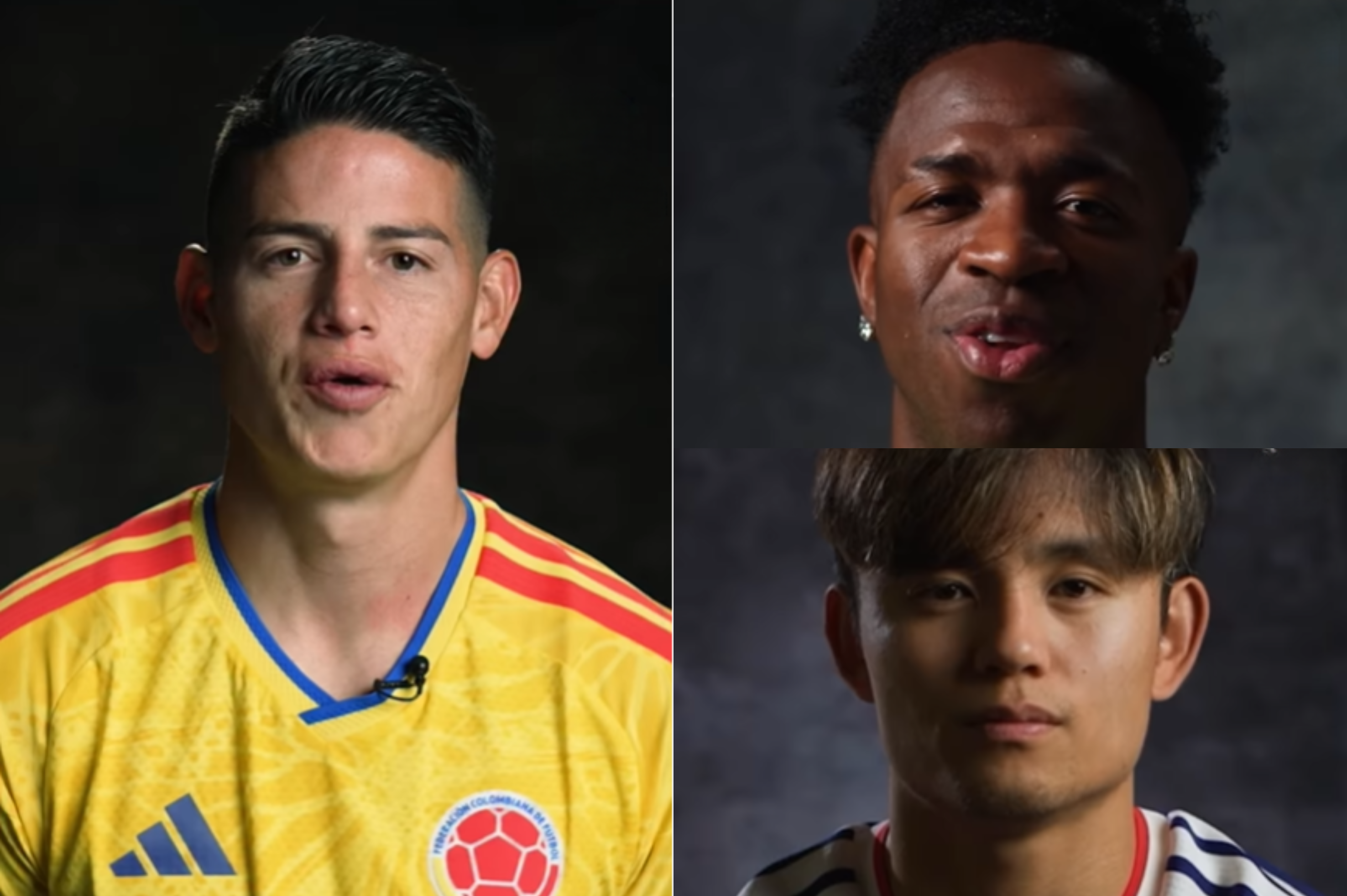 James y otras estrellas dieron la bienvenida a 2026, año de Mundial: mire el video de FIFA