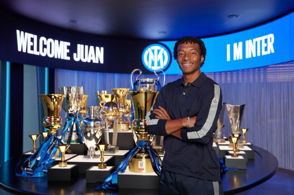 Juan Guillermo Cuadrado fue anunciado oficialmente por Inter de Milán