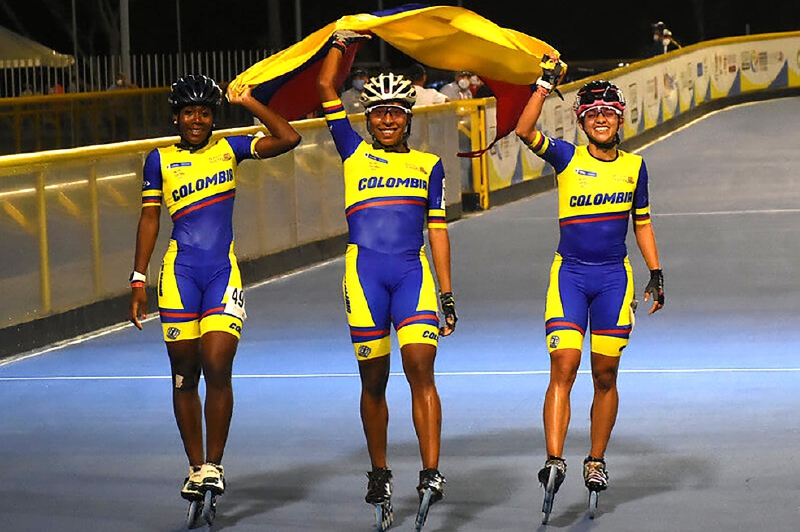 Colombia, la favorita para ganar el Mundial de Patinaje, en Ibagué
