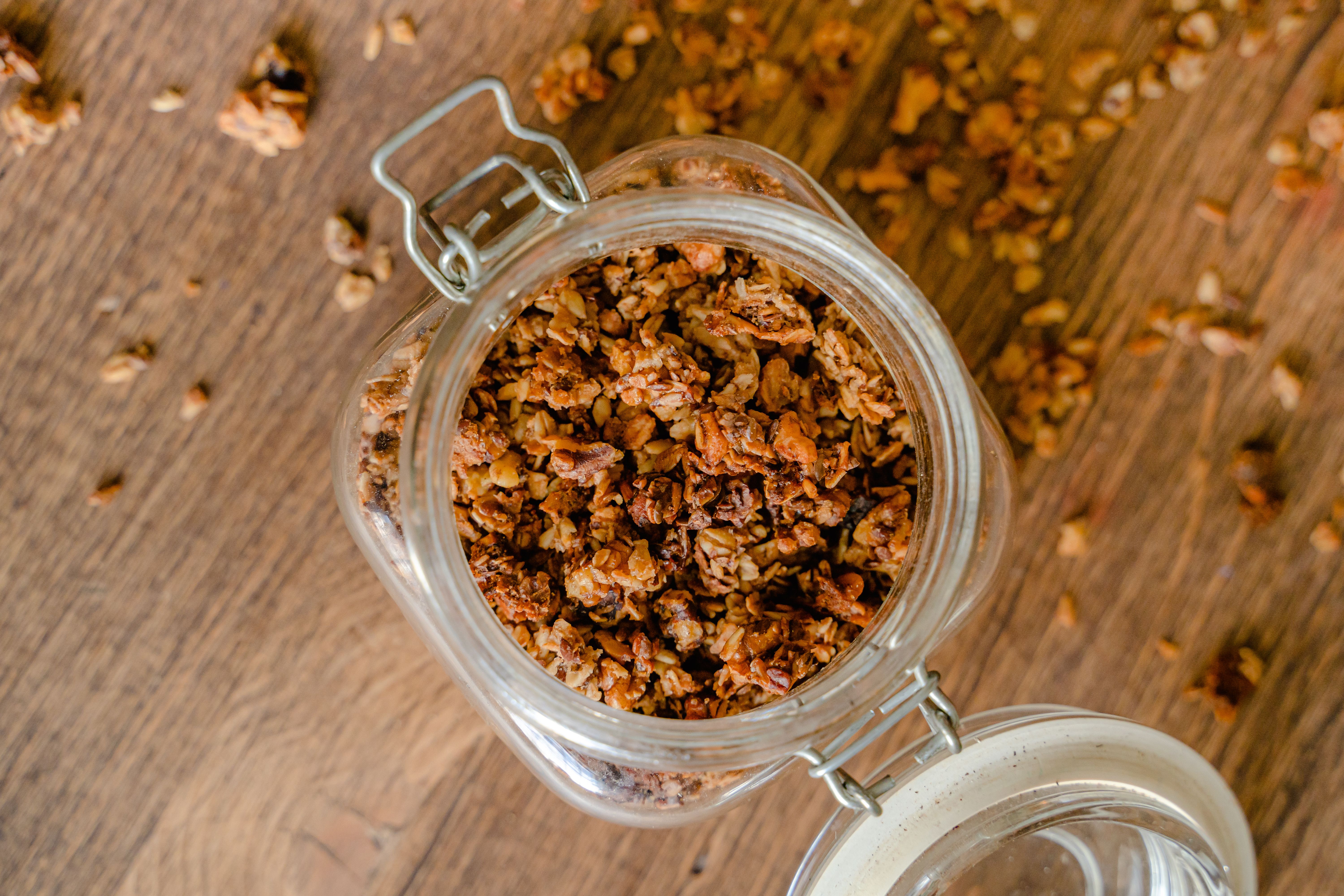 Granola casera sin azúcar: receta fácil y saludable para el desayuno