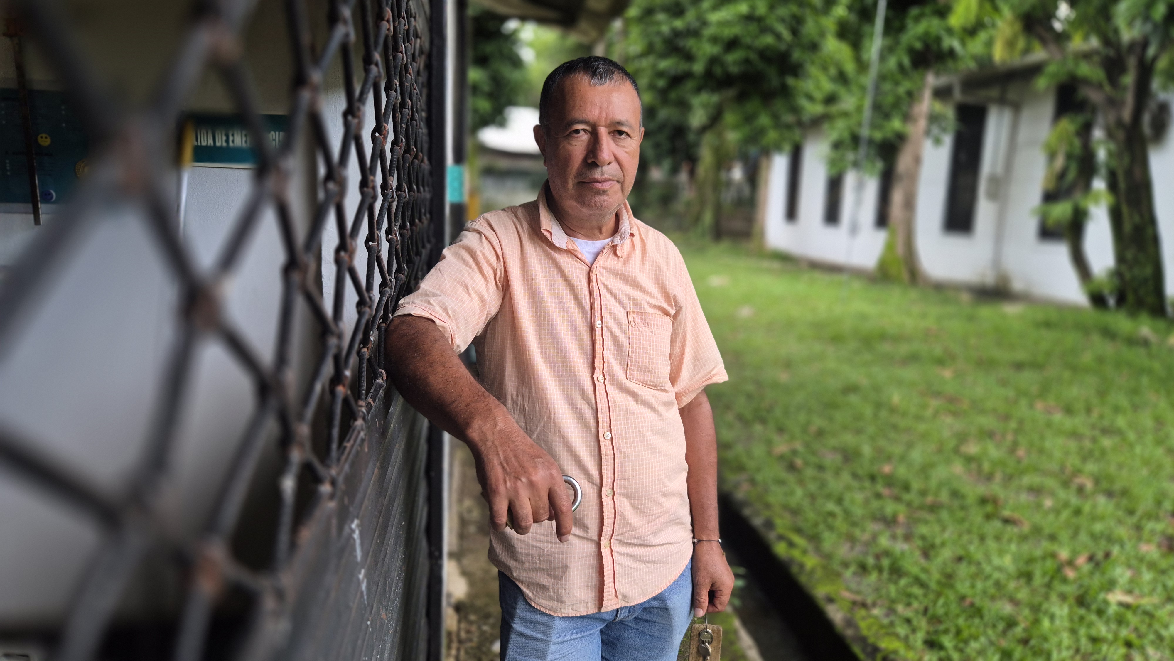Régulo Súa, el funcionario más antiguo de la Estación Roberto Franco.