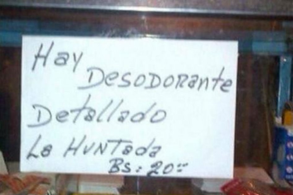 Crisis en Venezuela: pagan por la “untada” de desodorante en la calle