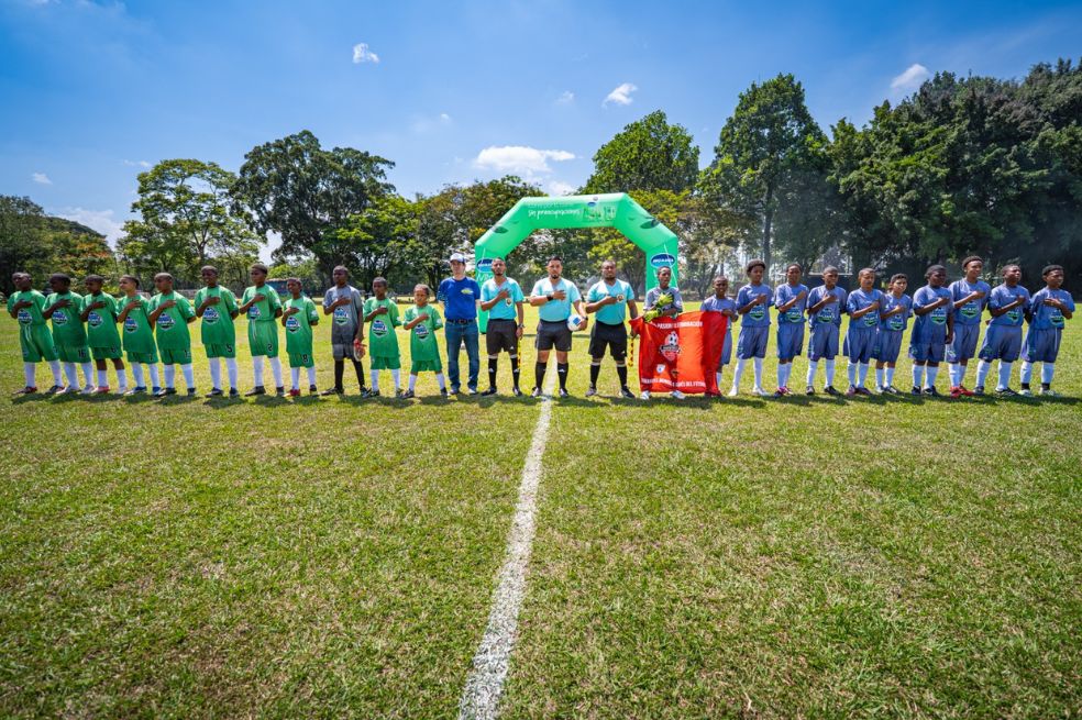 Partido inaugural de la Copa Incauca 2025.
