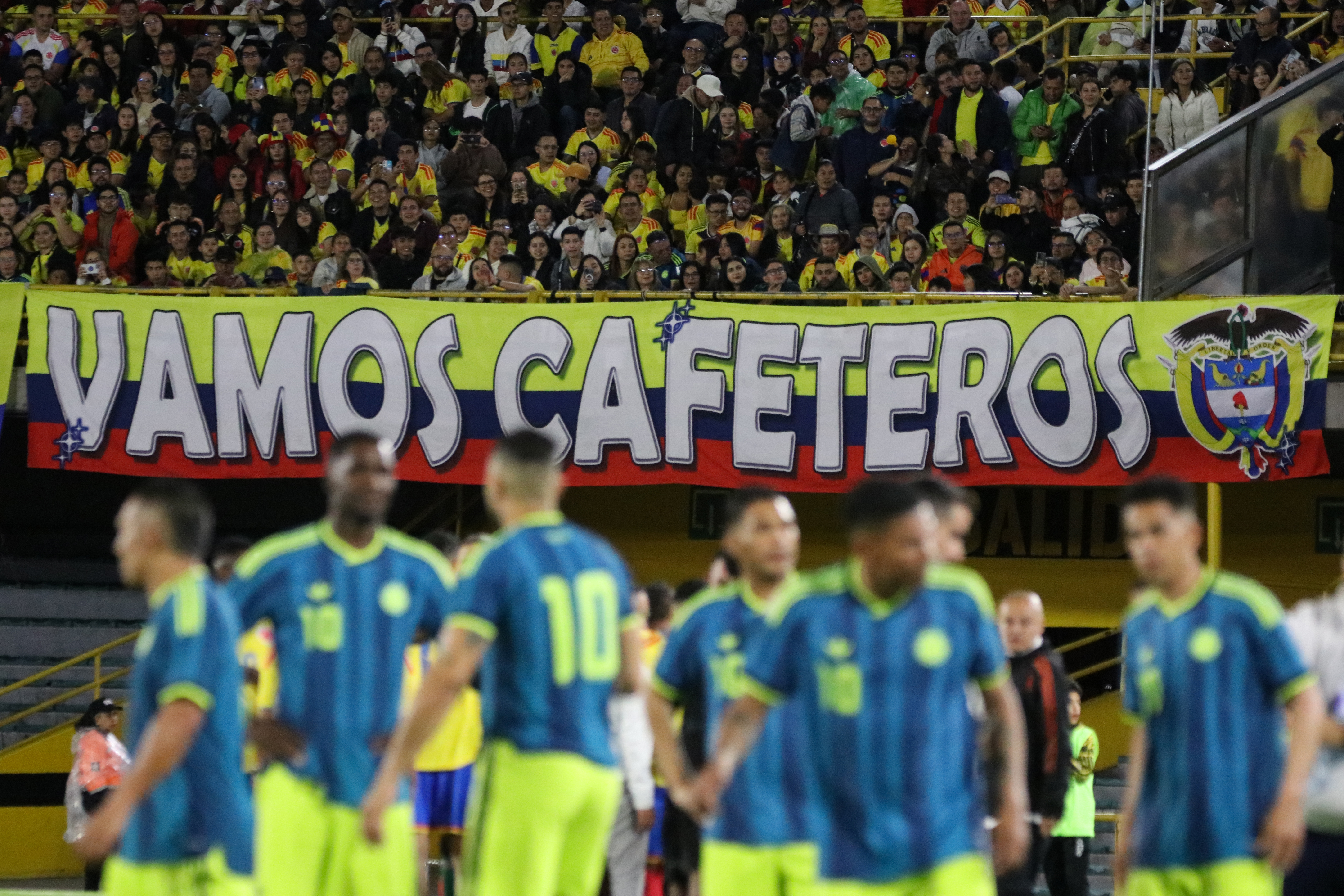 Partido benéfico levantemos a Colombia.