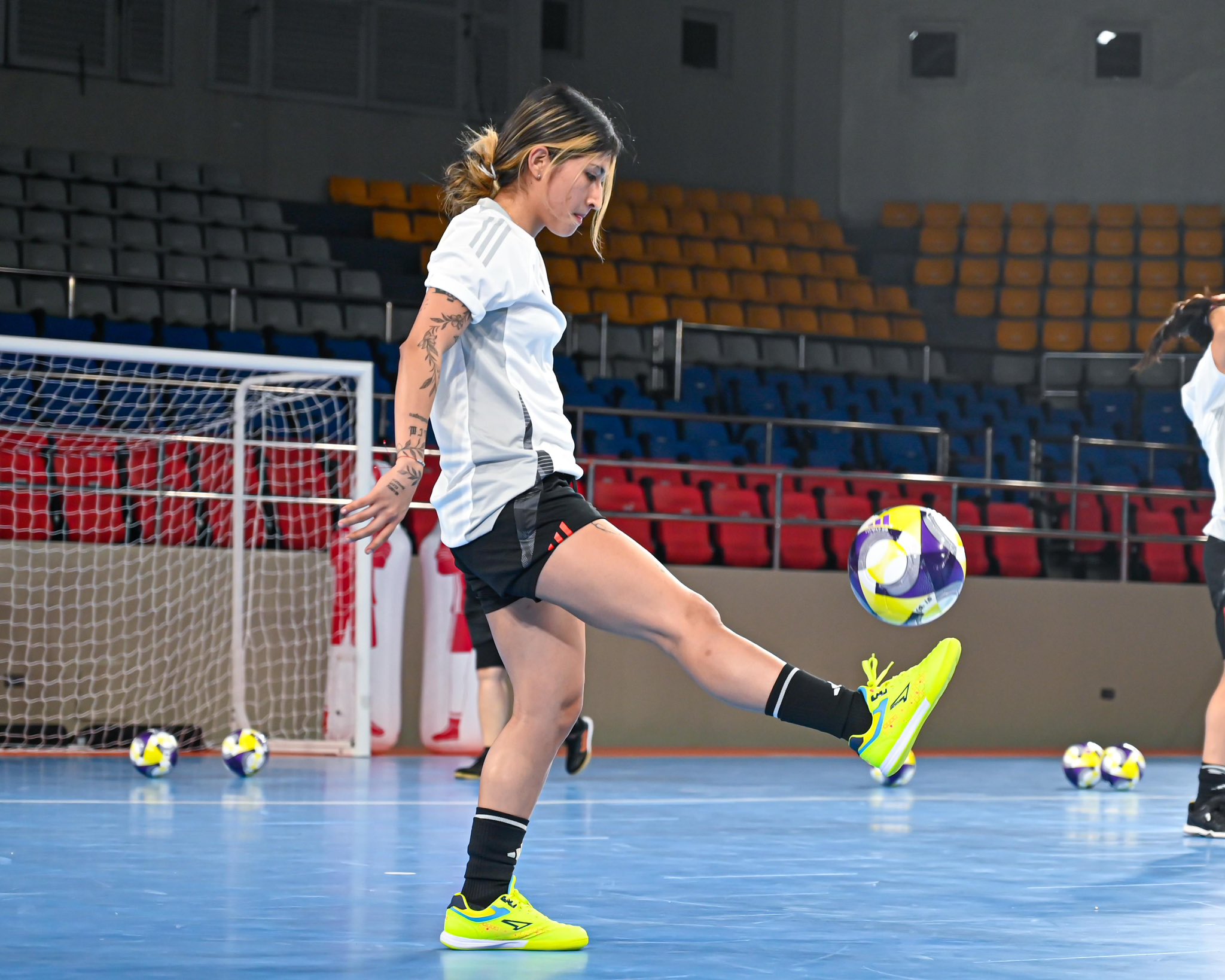 Melissa Jaimes, jugadora de futsal de Colombia.