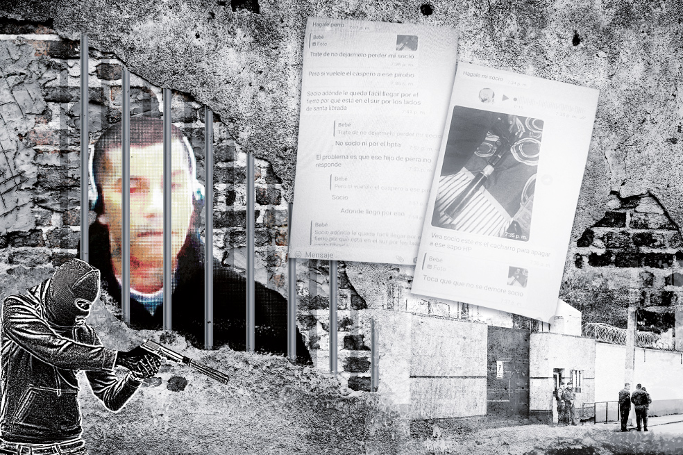 La Fiscalía halló que alias ‘Bebe’, ‘pluma’ de patio 5, comandaba una red sicarial desde la cárcel y tramó una trampa para asesinar a un antiguo socio.