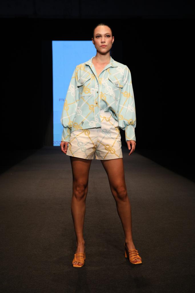 Pamela Stevenson en la Pasarela Cromos en Cali Distrito Moda