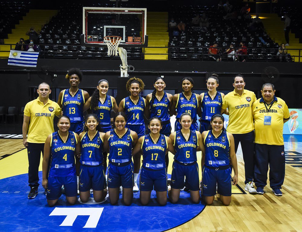 Colombia ganó en el Sudamericano Sub-18 femenino de baloncesto