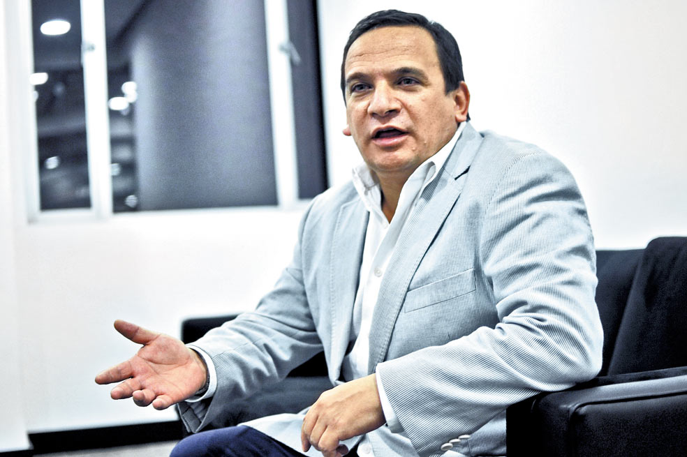El coronel (r) Carlos García.   / Cristian Garavito - El Espectador