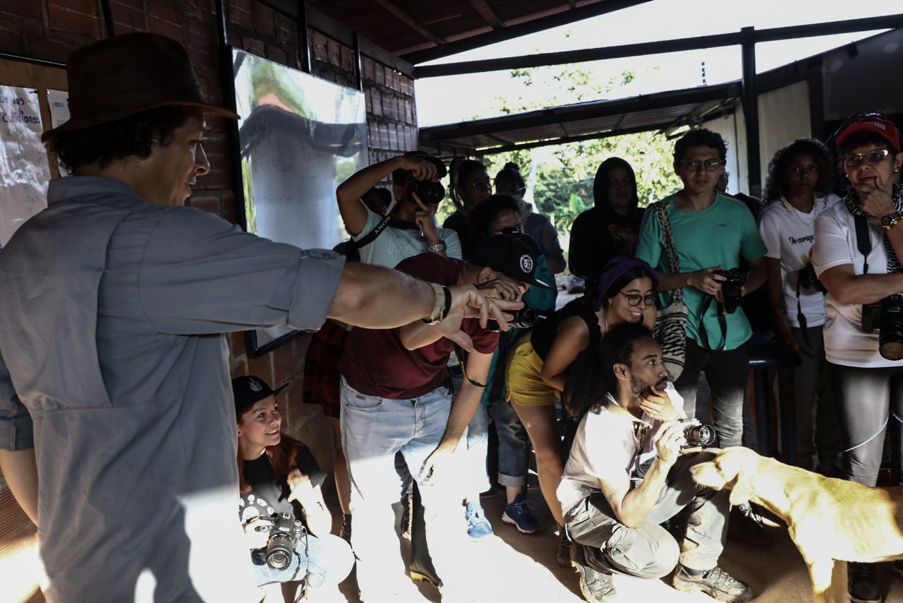 Jair Coll, fotoperiodista caleño, fue uno de los becados para participar del taller del Colectivo Miradas. Esta es una de sus fotografías.