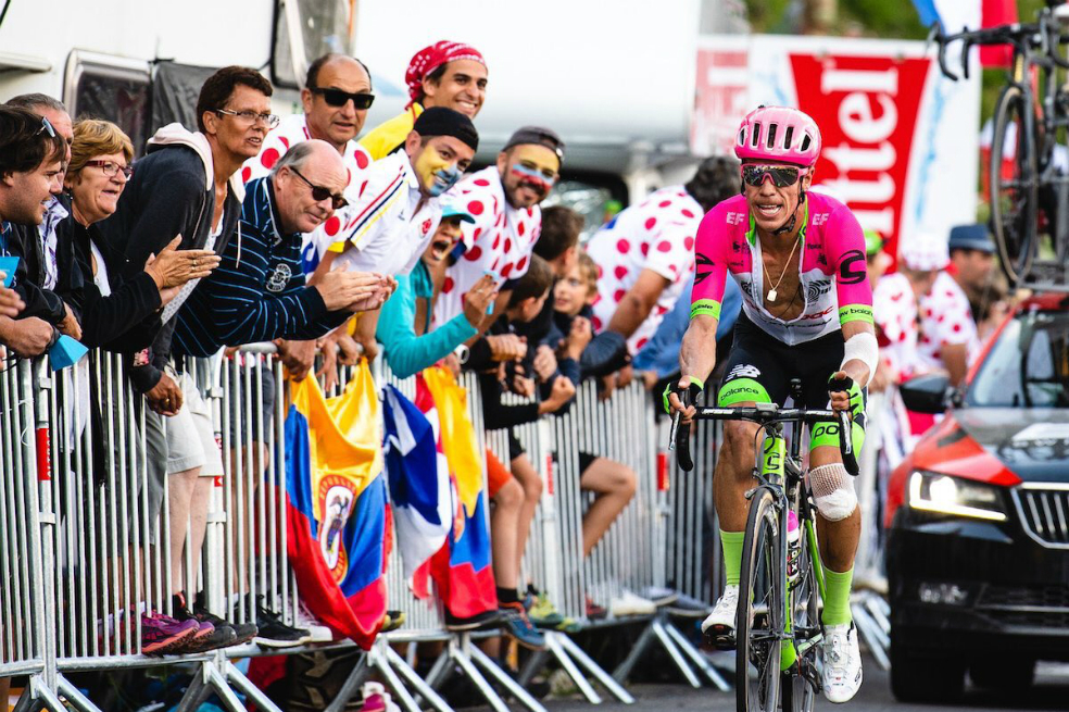 Rigoberto Urán quedó segundo en el Giro de Emilia