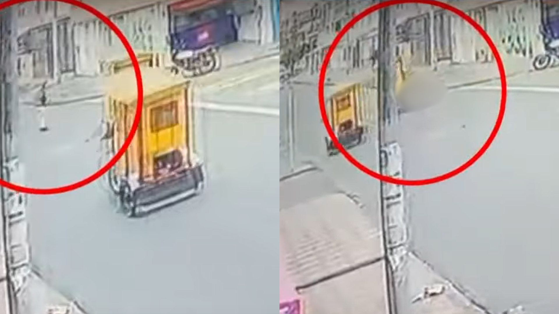 Bicitaxista arrolló a adulto mayor en Bogotá: lo dejó en la calle y se fugó