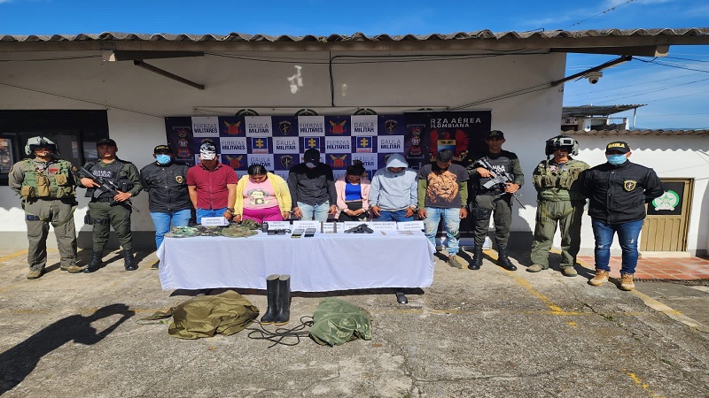 Caen extorsionistas que se hacían pasar por disidentes de las Farc en Cundinamarca