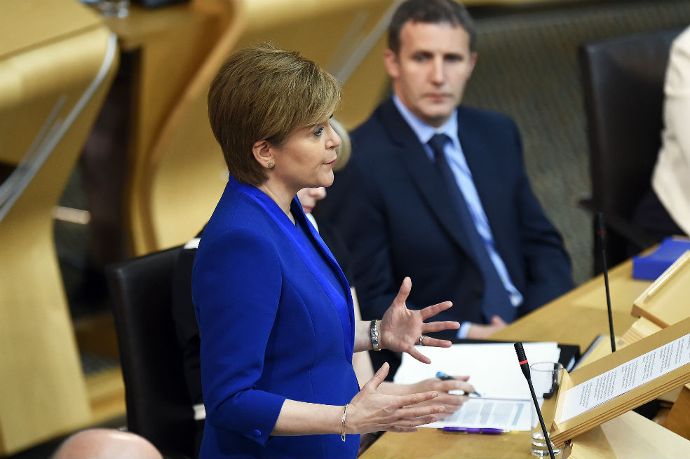 Nicola Sturgeon, miembro del Parlamento Escocés desde 1999 y ministra principal de Escocia y líder del Partido Nacional Escocés / AFP