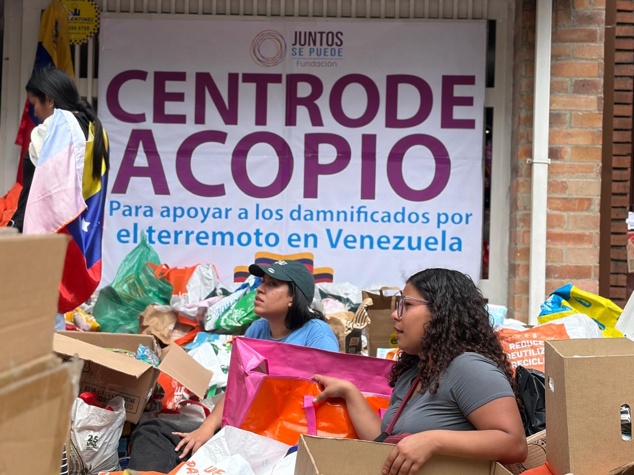 Fundación de migrantes venezolanos anuncia ayudas para Colombia tras terremoto