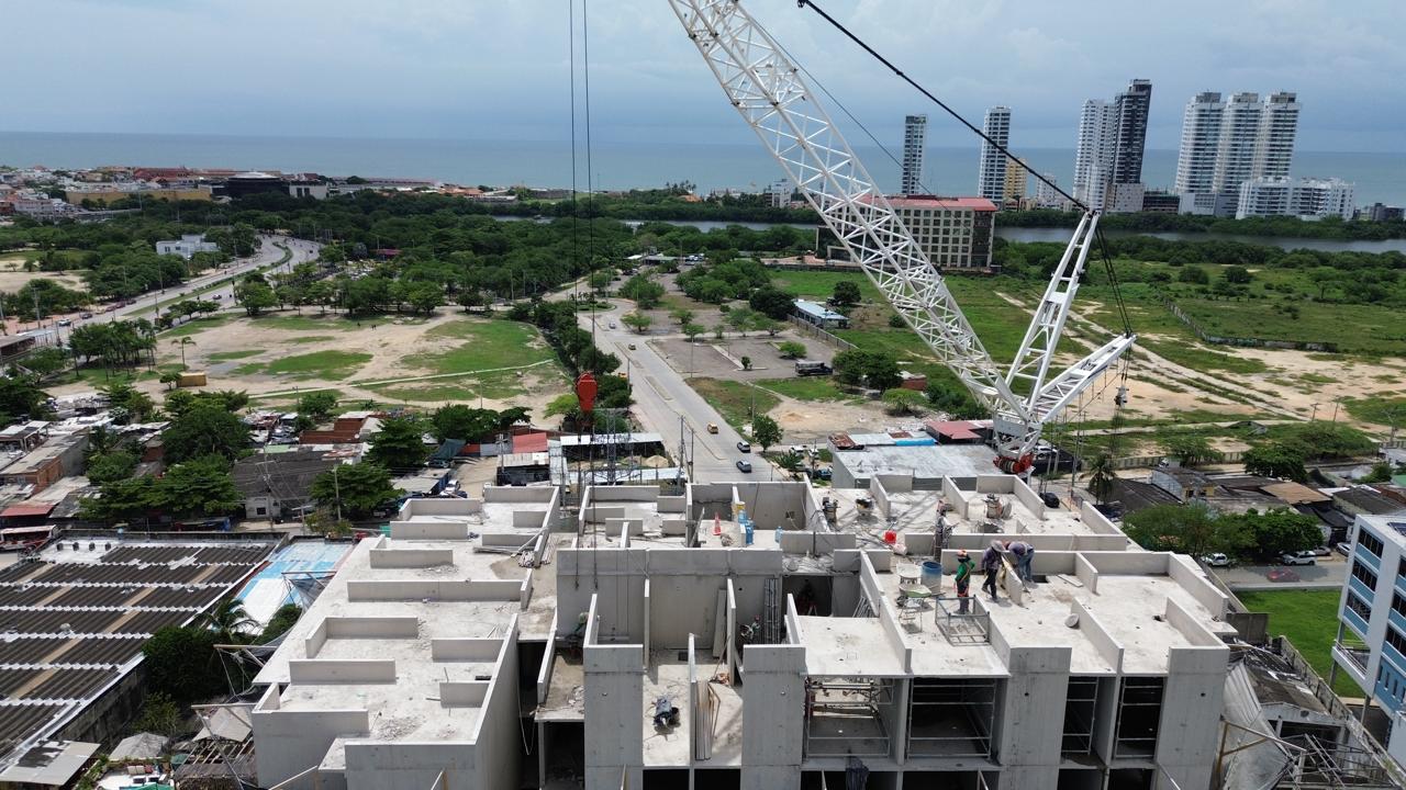 Demolición de Aquarela en Cartagena