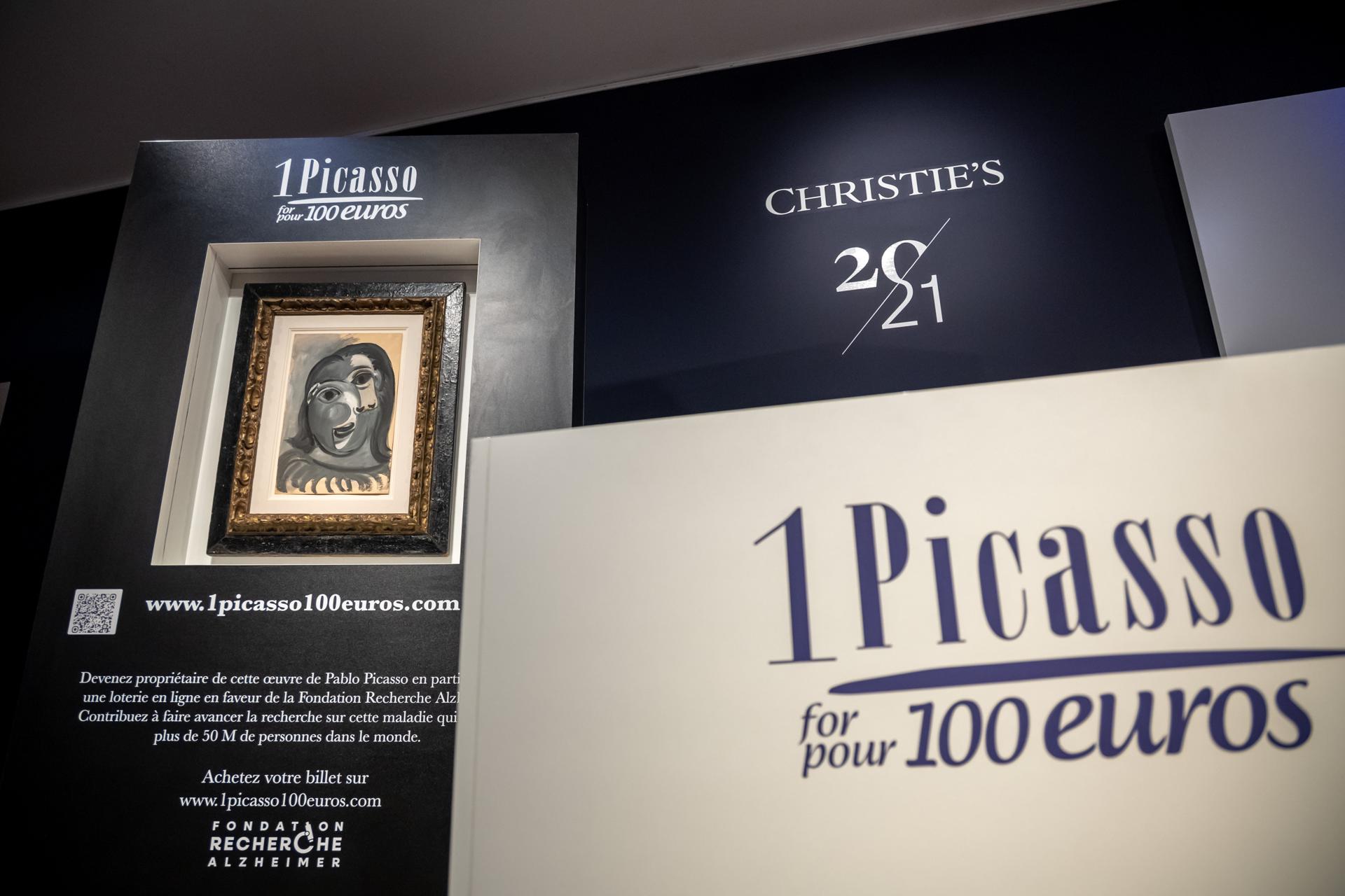 Un hombre francés pagó 100 euros y se ganó una obra de Picasso que cuesta 1 millón de euros