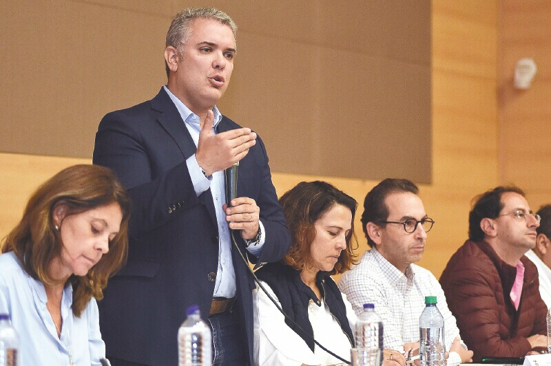 “Duque sí quiere trabajar, pero no dejan hacer”: minga indígena