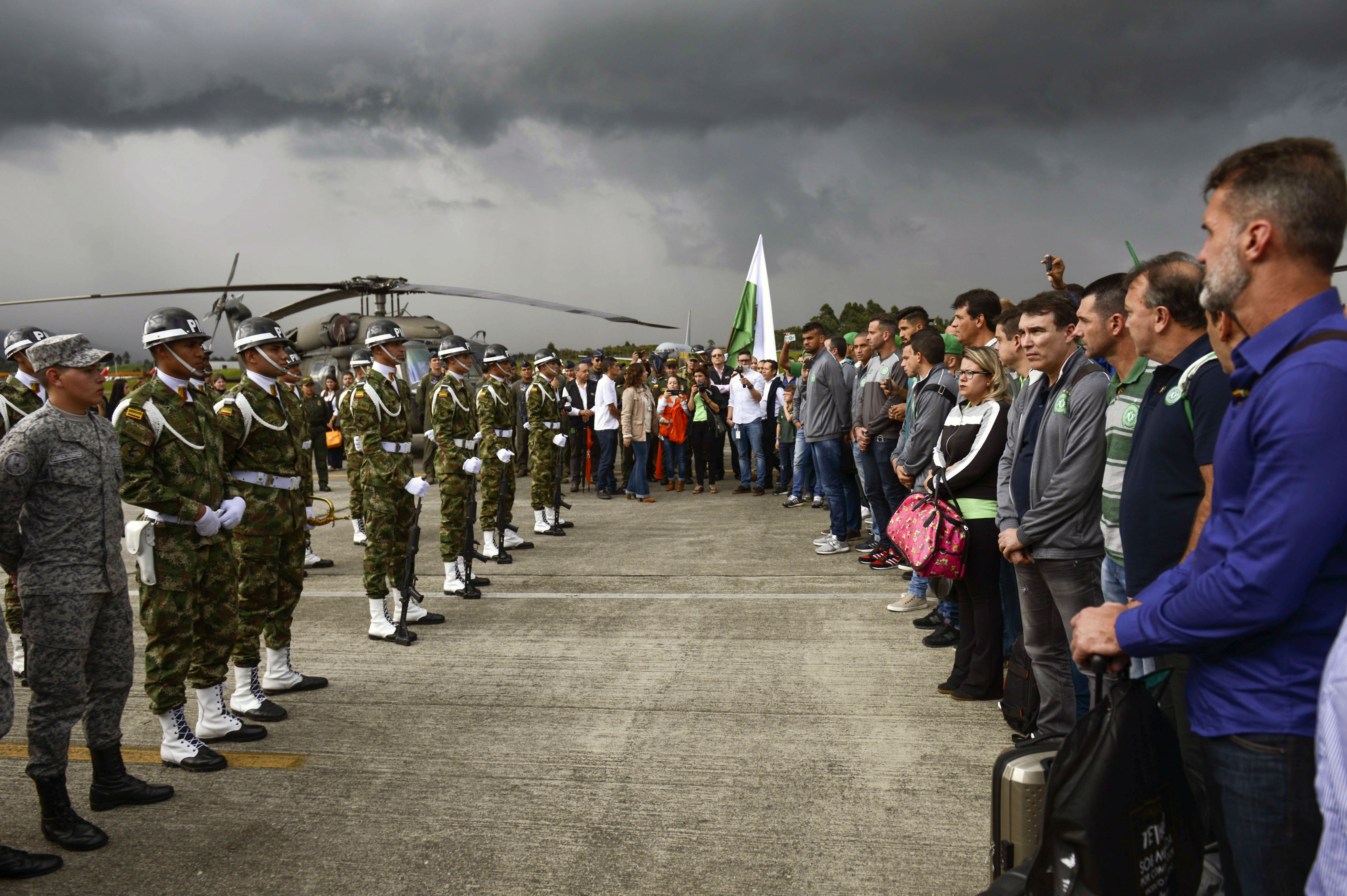 Así fue la llegada del Chapecoense a Medellín, tras cinco meses de la tragedia aérea