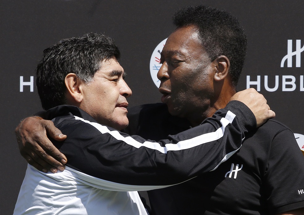 Pelé sobre Maradona: “Algún día jugaremos a la pelota en el cielo”