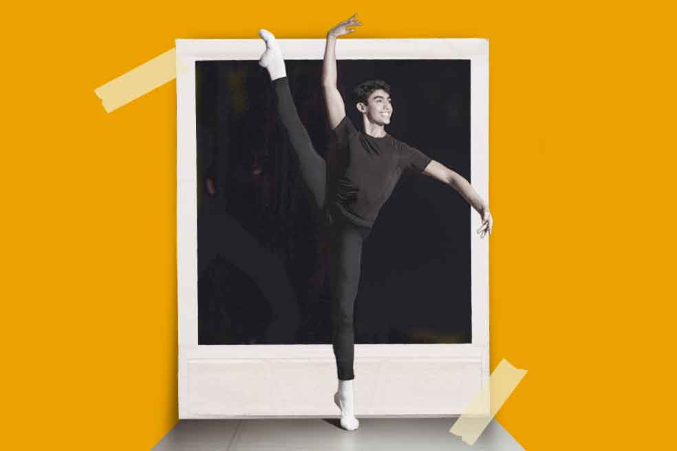 Una vida de disciplina y pasión por el ballet: la historia de Lukas Rueda